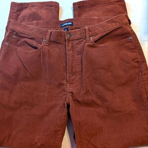 Men's Lands End Traditional Fit Corduroy Pants Size 38